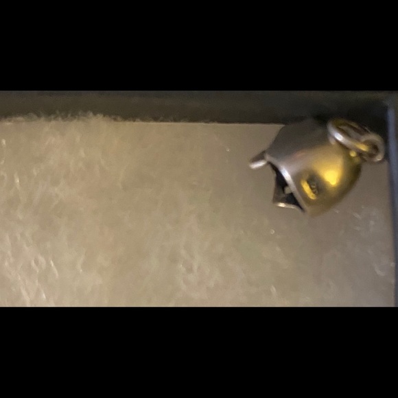 💀Skull 💀926 Stamp Sterling Silver Charm Halloween - Picture 6 of 16